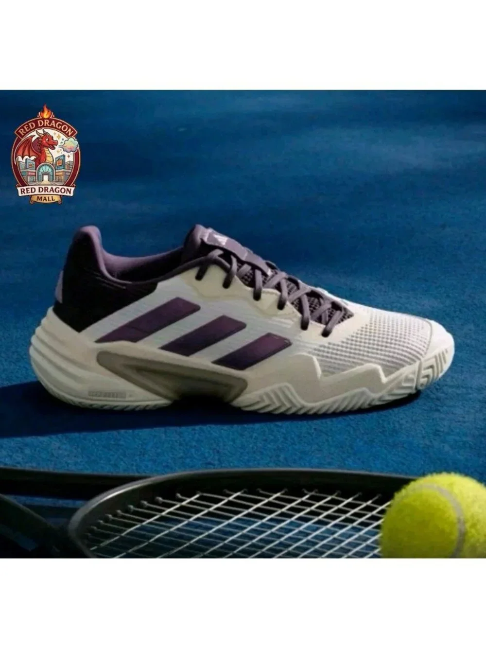 Adidas Barricade 13 All Court Tennis Sneakers JR7814 - Women's Sise 7